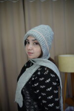 Gray Knit Beanie – Timeless Winter Comfort ধূসর নিট টুপি – শীতকালীন চিরন্তন আরাম