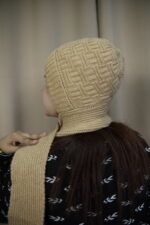 Beige Knit Beanie – Elegant Texture & Warmth   বেইজ নিট টুপি – আভিজাত্যপূর্ণ টেক্সচার ও উষ্ণতা - Image 2